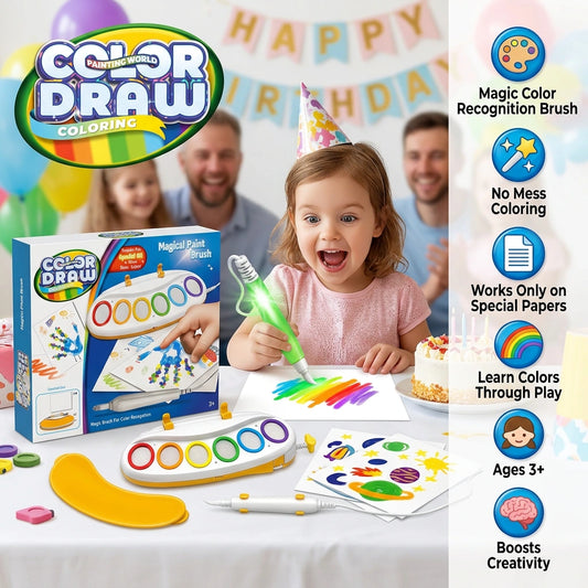 Magical Paint Brush Coloring Kit