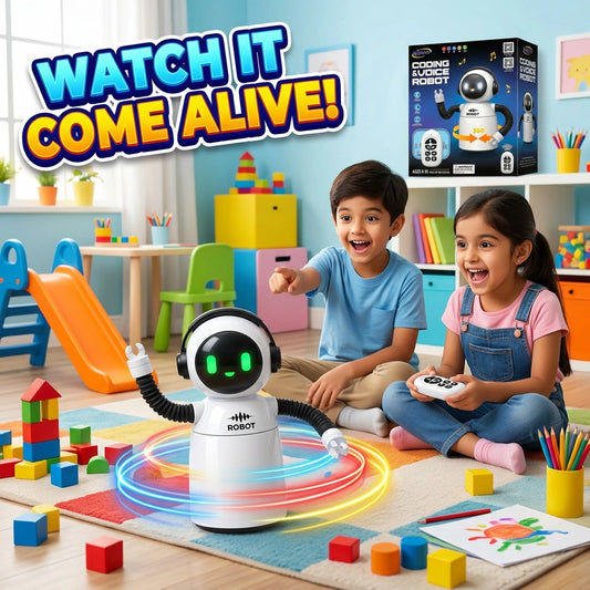 2.4GHz Remote Control Coding & Voice Robot