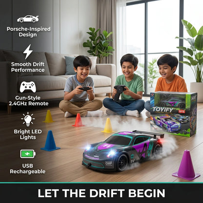 1:22 RC Porsche Vagrant Drift Car With Lights