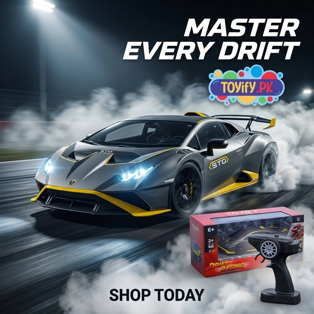 1:18 Licensed 4WD RC Drift Lamborghini Huracan STO Drift Car
