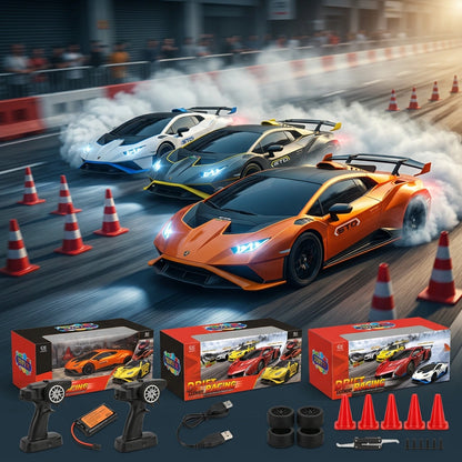 1:18 Licensed 4WD RC Drift Lamborghini Huracan STO Drift Car