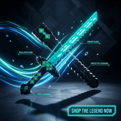 Minecraft LED Diamond Sword
