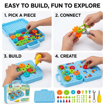 Creative puzzle box (145 Pcs)