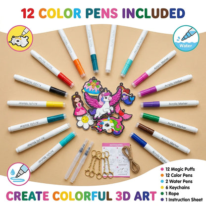 Magic Puffy 3D Art Painting