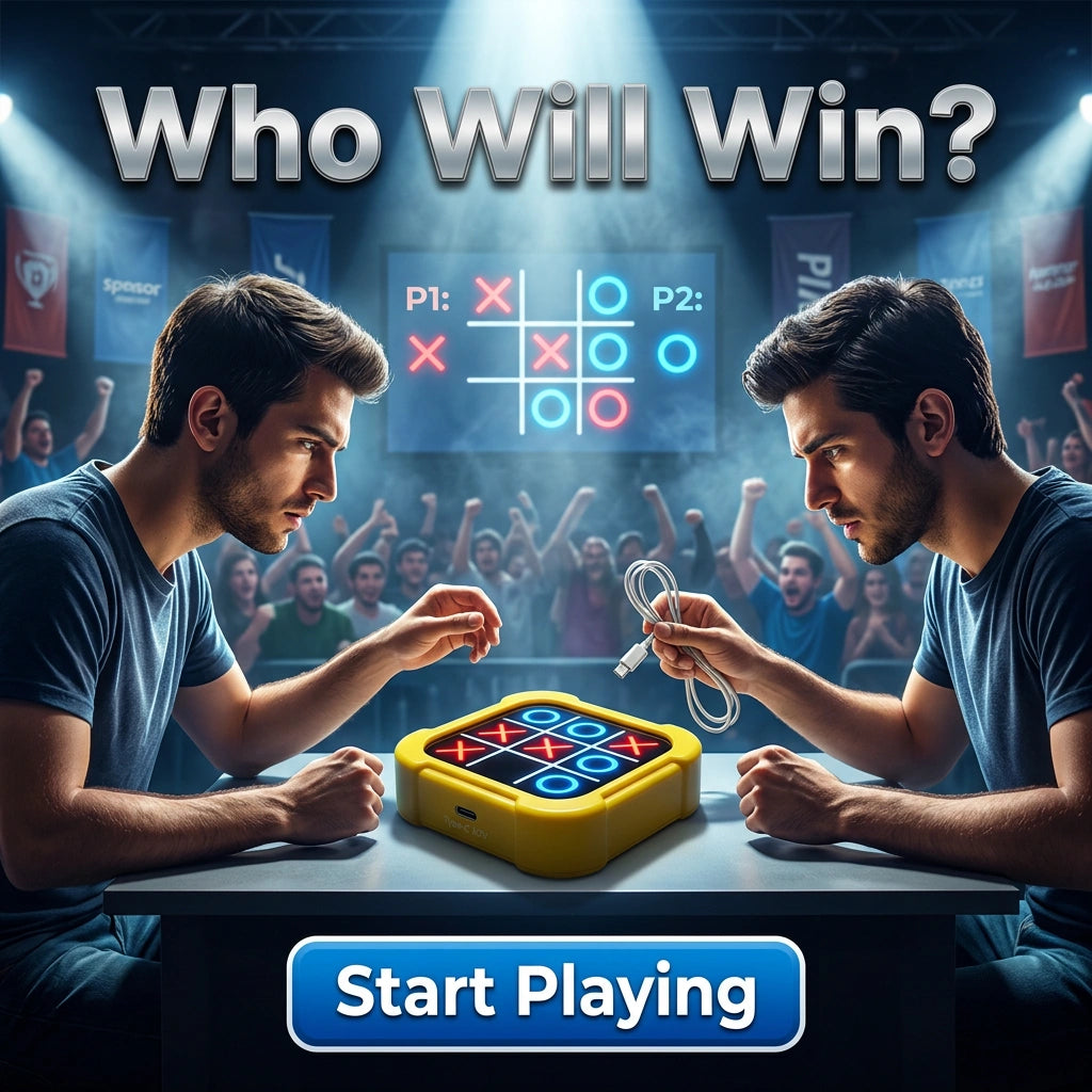 Rechargable Tic Tac Toe Smart Game Console