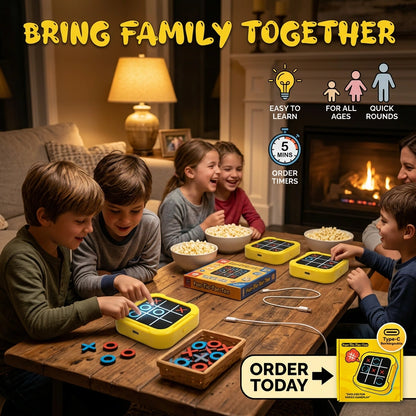 Rechargable Tic Tac Toe Smart Game Console