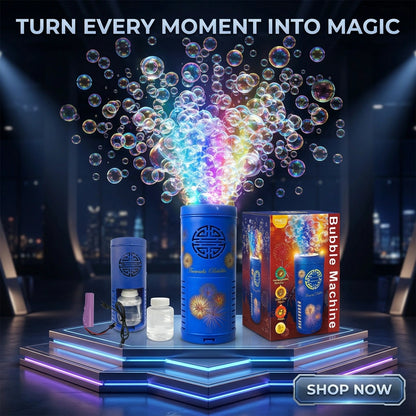 Fireworks Bubble Machine
