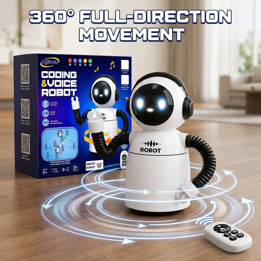 2.4GHz Remote Control Coding & Voice Robot