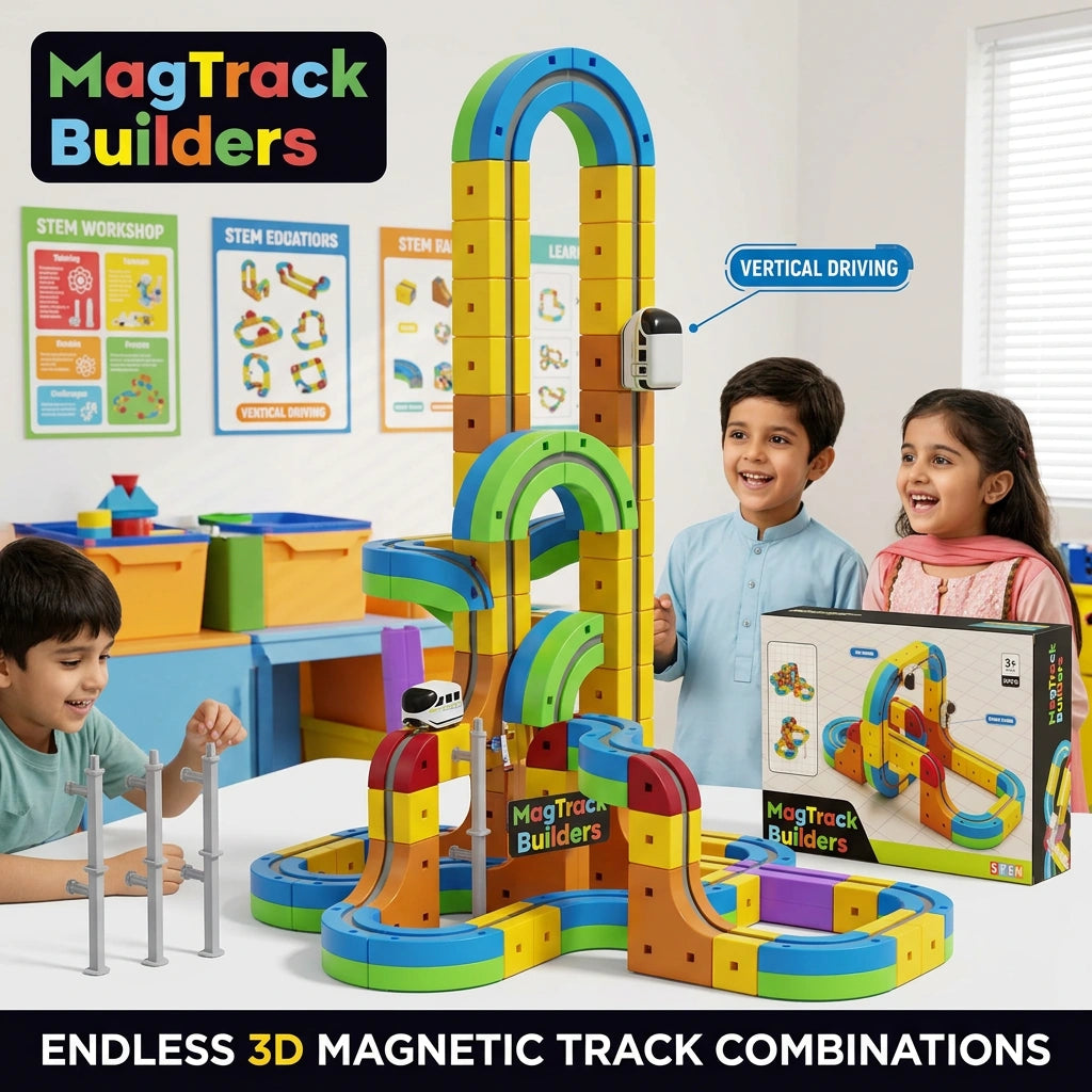 Mag Track Magnetic STEM Track Set