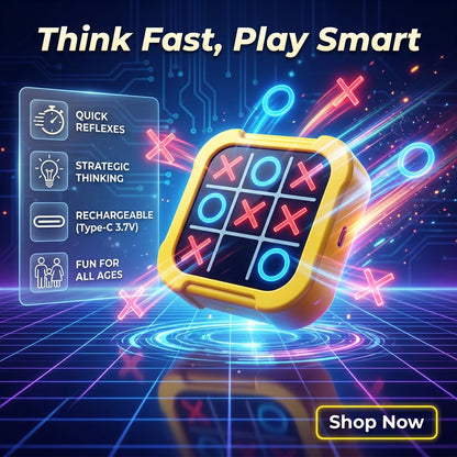 Rechargable Tic Tac Toe Smart Game Console