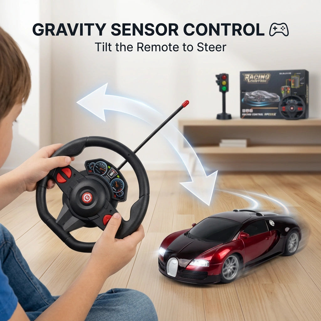 RC Gravity Sensor Racing Car – SpeedX Remote Control Toy for Kids