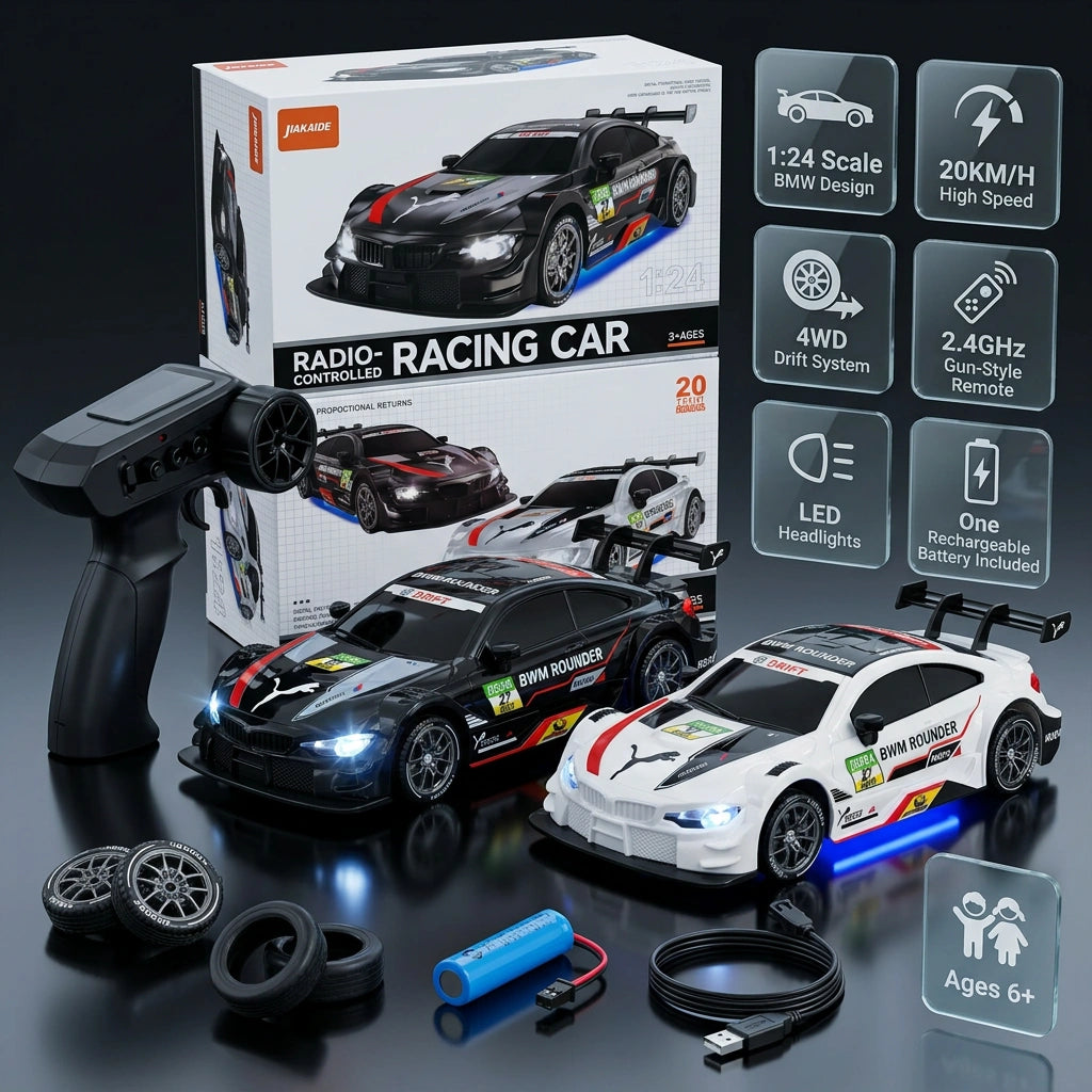 1:24 Scale Remote Control Car BMW Rounder Drift Car