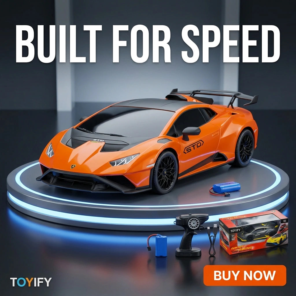 1:18 Licensed 4WD RC Drift Lamborghini Huracan STO Drift Car