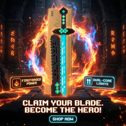 Minecraft LED Diamond Sword
