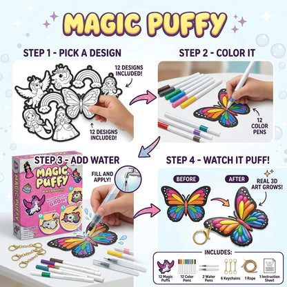 Magic Puffy 3D Art Painting
