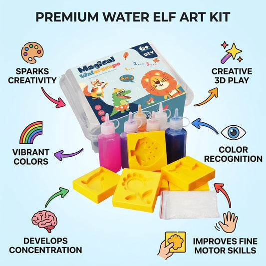 Magical Waterscape – DIY Elf Water Gel Molding Toy for Kids