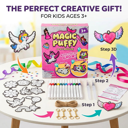 Magic Puffy 3D Art Painting