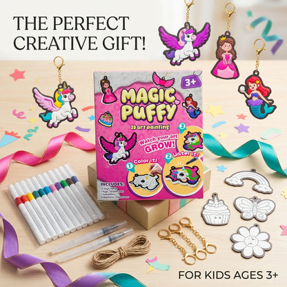 Magic Puffy 3D Art Painting