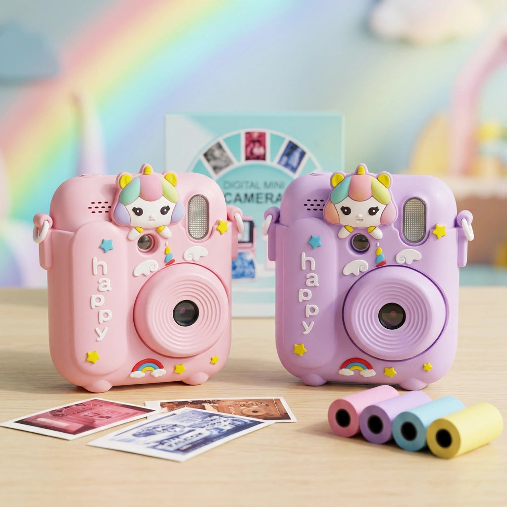 Unicorn Instant Print Digital Camera for Kids