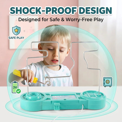 Kids Electric Maze Game – Fun & Educational Puzzle Toy with Lights and Buzzer