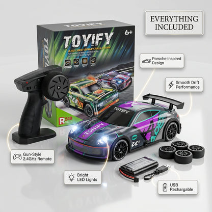 1:22 RC Porsche Vagrant Drift Car With Lights