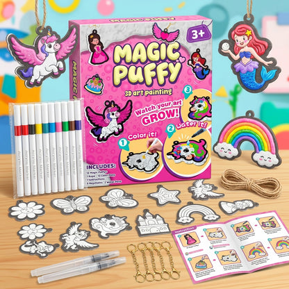 Magic Puffy 3D Art Painting