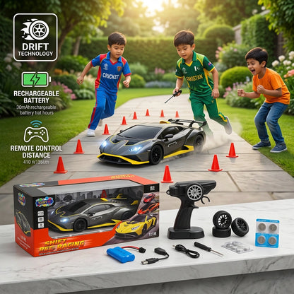 1:18 Licensed 4WD RC Drift Lamborghini Huracan STO Drift Car
