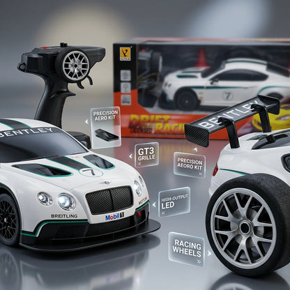 1:18 RC Licensed Bentley Continental GT3 Drift Car