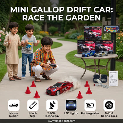 2.4GHz RC Mini Nissan Gallop Drift Car