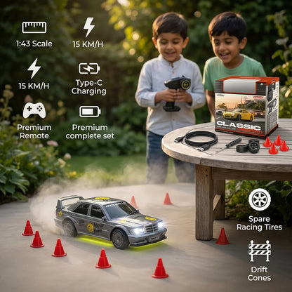 1:43 Mercedes Evo II RC Drift 15km/h