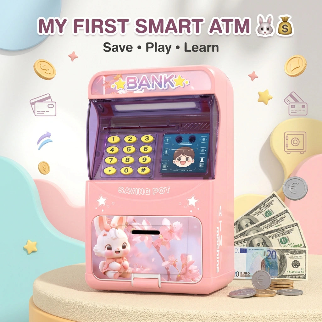 Bunny Themed Password & Face Recognition ATM Machine