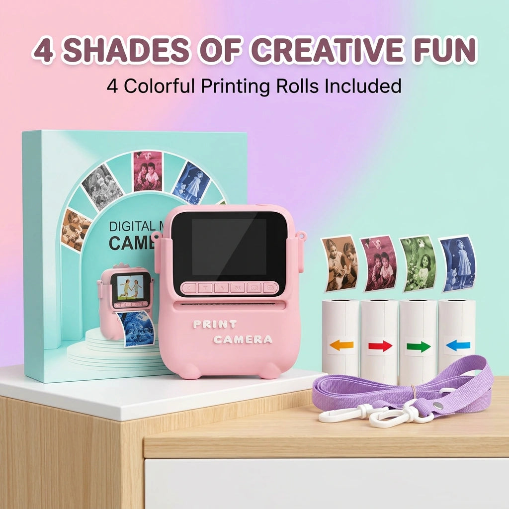 Unicorn Instant Print Digital Camera for Kids
