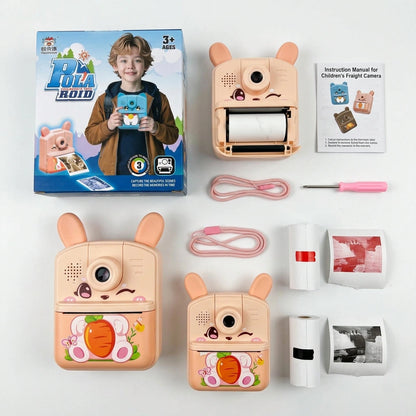 2‑In‑1 Polaroid Pocket Dual Camera & Instant Color Printer