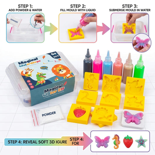 Magical Waterscape – DIY Elf Water Gel Molding Toy for Kids