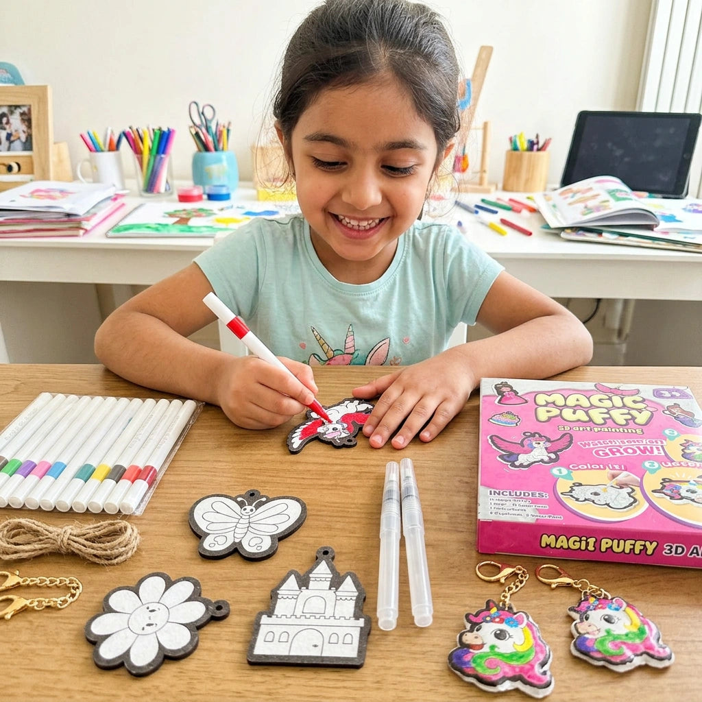 Magic Puffy 3D Art Painting