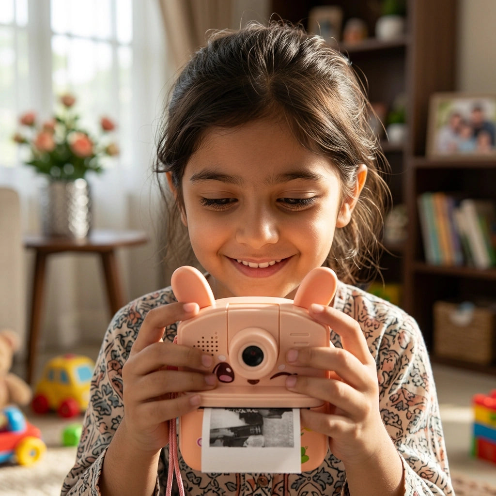 2‑In‑1 Polaroid Pocket Dual Camera & Instant Color Printer
