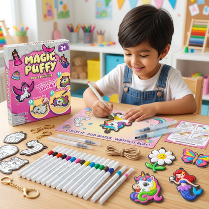 Magic Puffy 3D Art Painting