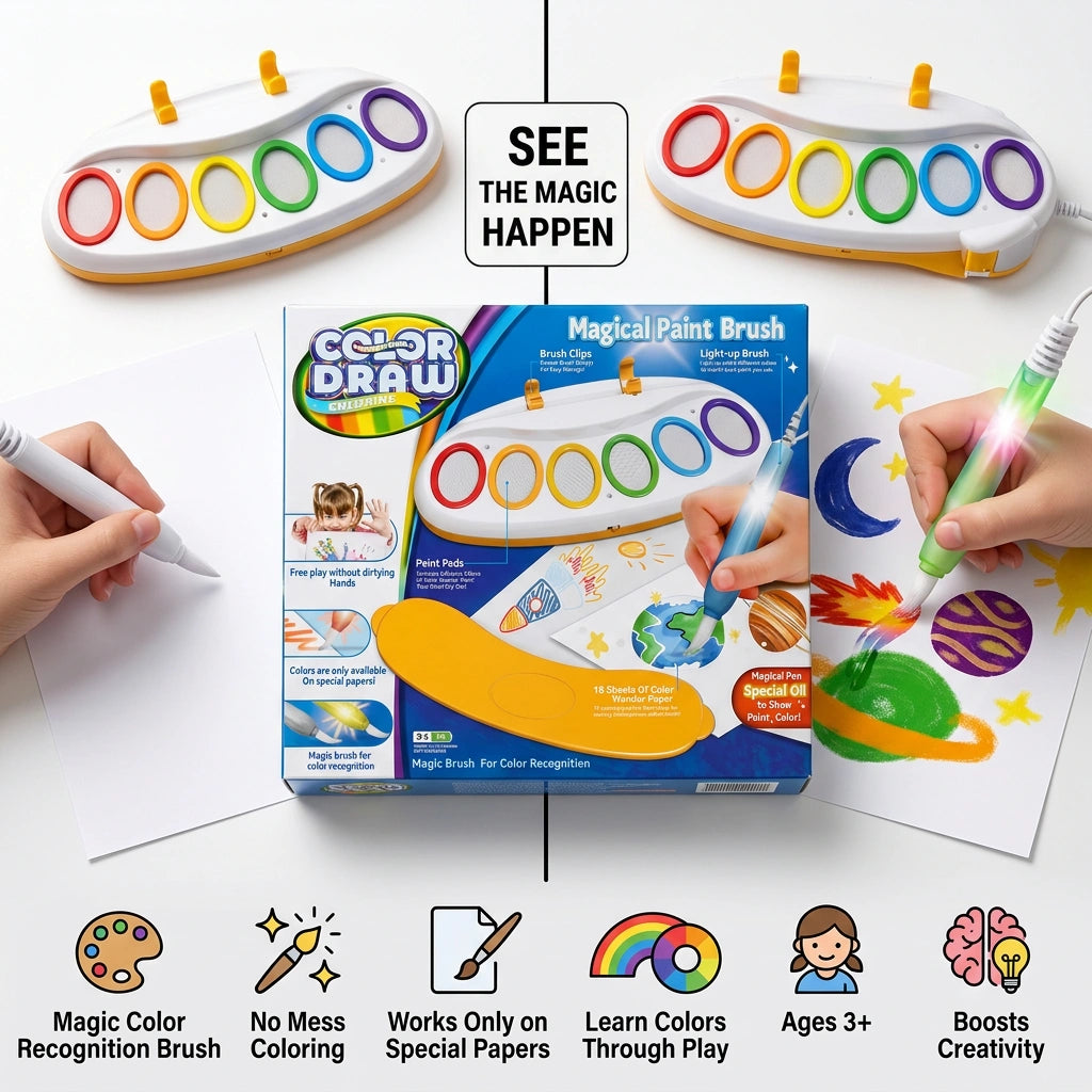 Magical Paint Brush Coloring Kit
