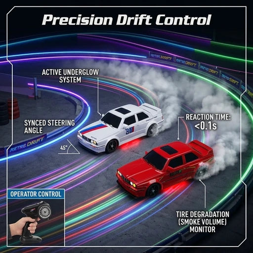 1:16 BMW M3 E30 RC Drift Car 30Km/h 2.4G 4WD Remote Control
