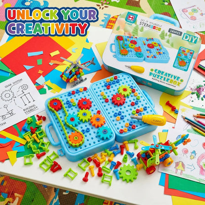 Creative puzzle box (145 Pcs)