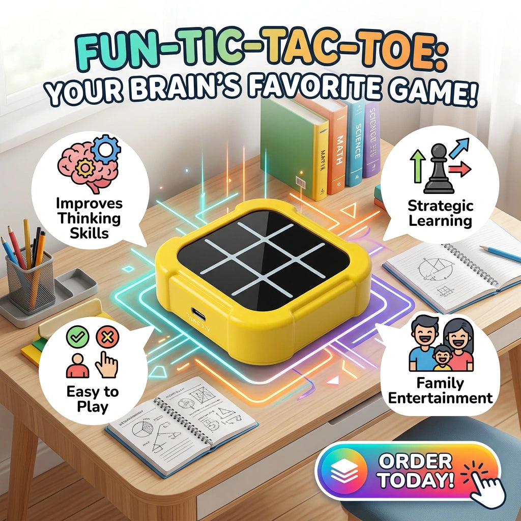 Rechargable Tic Tac Toe Smart Game Console