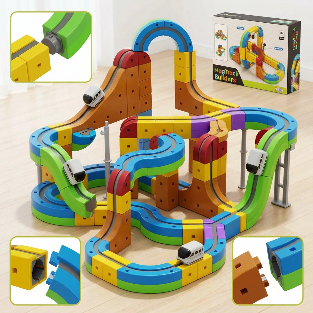 Mag Track Magnetic STEM Track Set