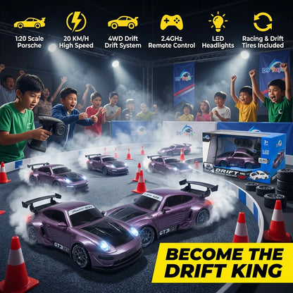1:20 Scale  4WD Porsche RC Drift Car