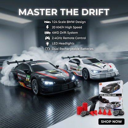 1:24 Scale Remote Control Car BMW Rounder Drift Car