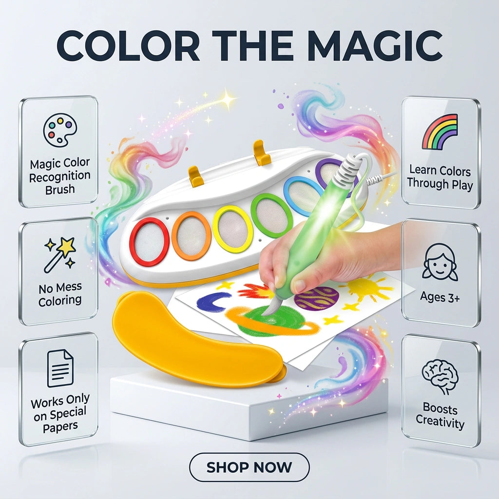 Magical Paint Brush Coloring Kit
