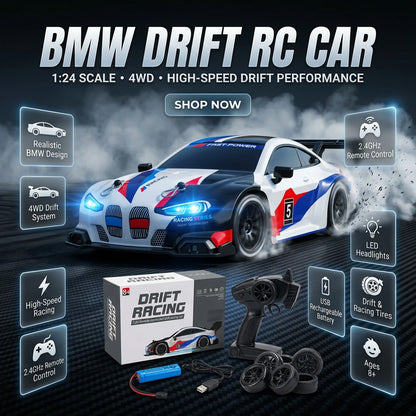 1:24 Scale BMW Drift Car