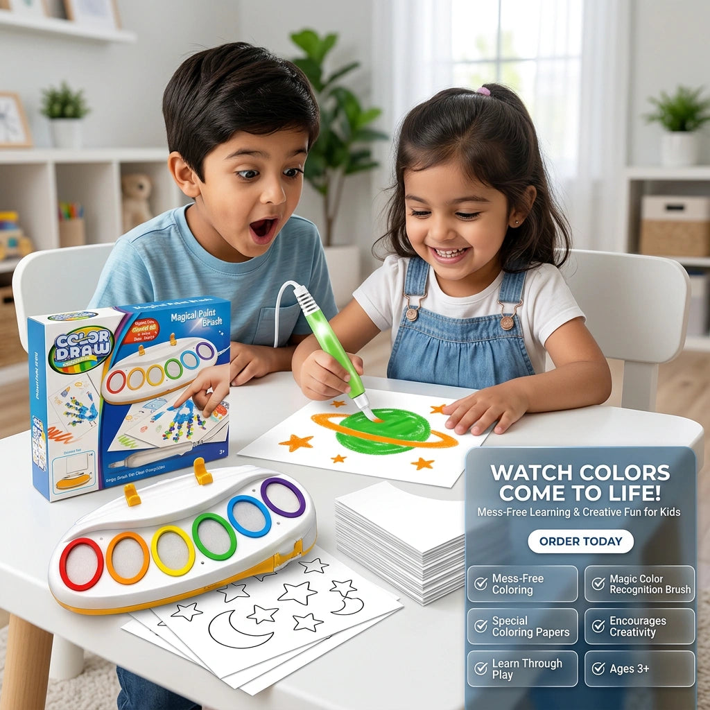 Magical Paint Brush Coloring Kit
