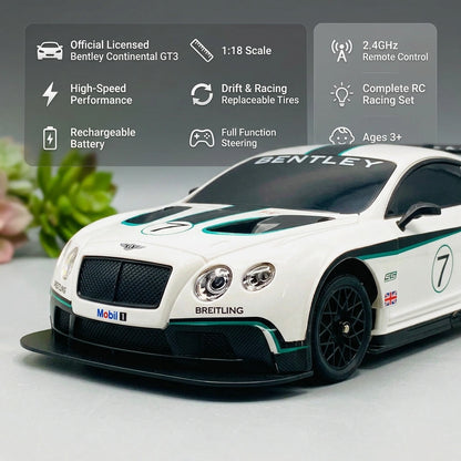 1:18 RC Licensed Bentley Continental GT3 Drift Car