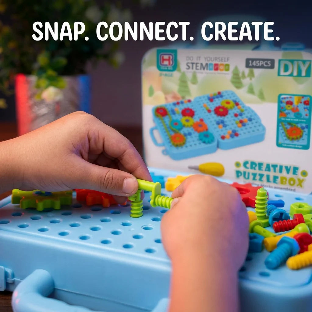 Creative puzzle box (145 Pcs)