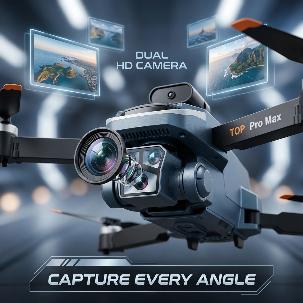 P23 Pro Dual Camera Drone with 360° Obstacle Avoidance